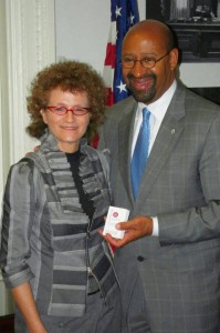 Irit Rosenblum and Michael Nutter, Mayor of Philadelphia